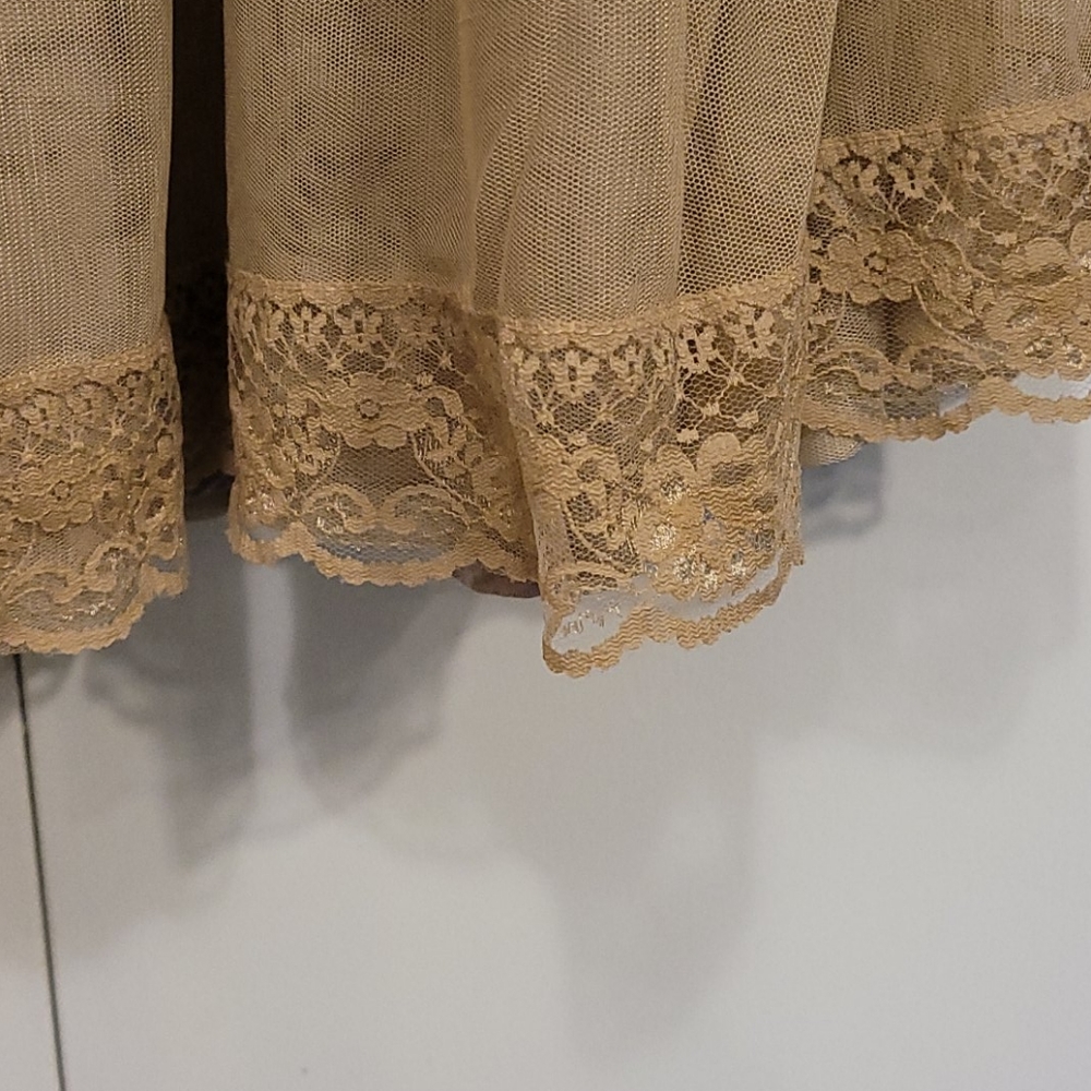 Free People Mesh Overlay Skirt (M) - Picture 4 of 7